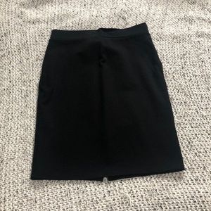 Super nice fitting black pencil skirt